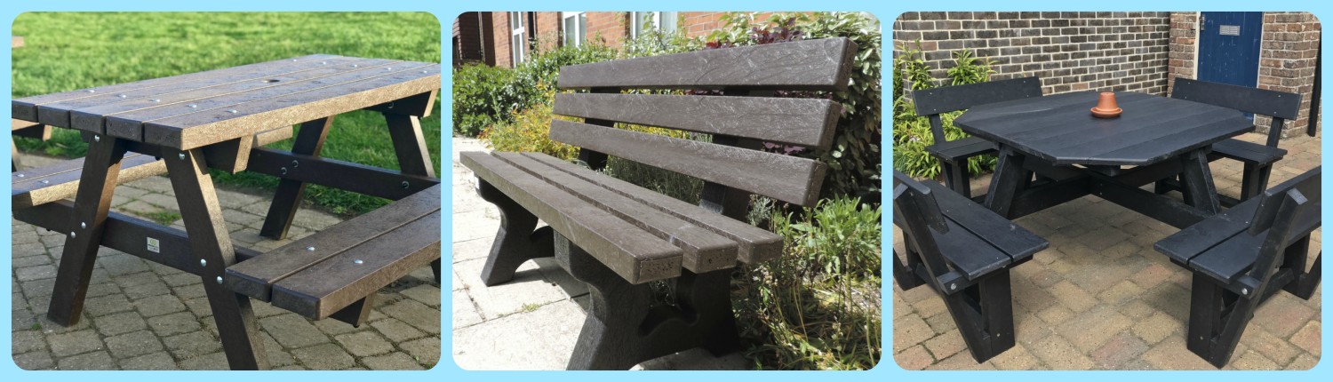 Recycled Plastic Benches Bournemouth, Resin Garden Benches Uk